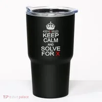 Keep Calm And Solve For X Tumbler thumb 0