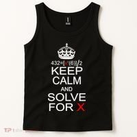 Keep Calm And Solve For X Tank Top thumb 2