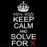Keep Calm And Solve For X Visor thumb 3