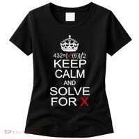 Keep Calm And Solve For X Women's T-Shirt thumb 0
