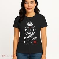 Keep Calm And Solve For X Women's T-Shirt thumb 4