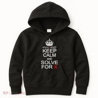 Keep Calm And Solve For X Kids Hoodie thumb 0