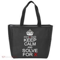 Keep Calm And Solve For X Tote Bag thumb 0