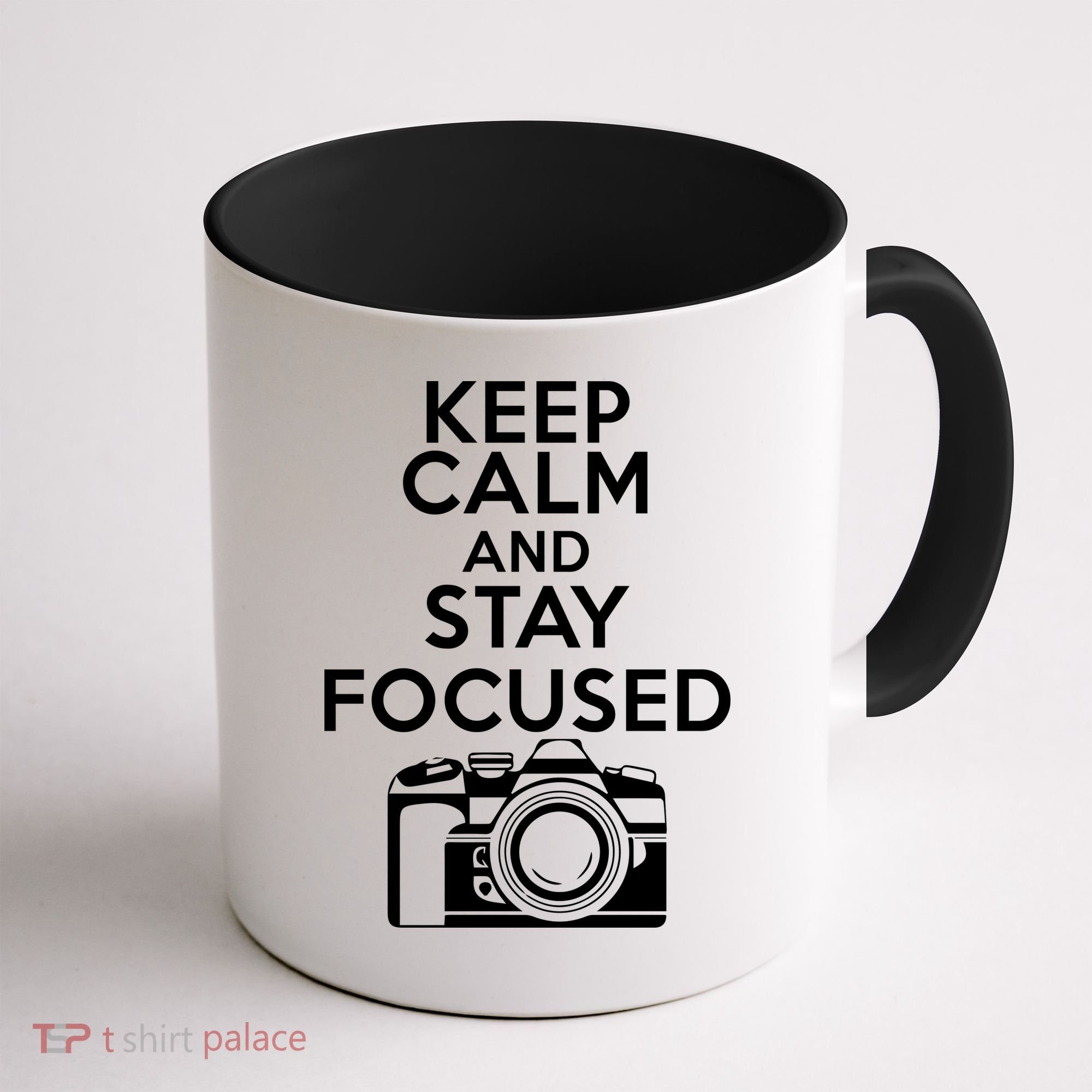 Keep Calm And Stay Focus Coffee Mug