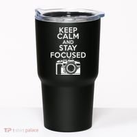 Keep Calm And Stay Focus Tumbler thumb 0