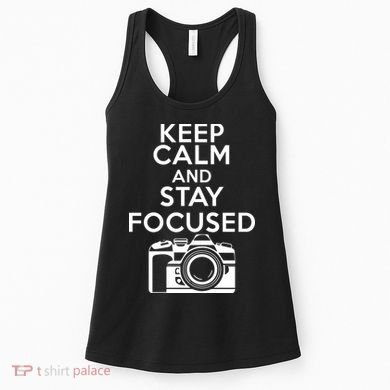 Keep Calm And Stay Focus Women's Tank Top
