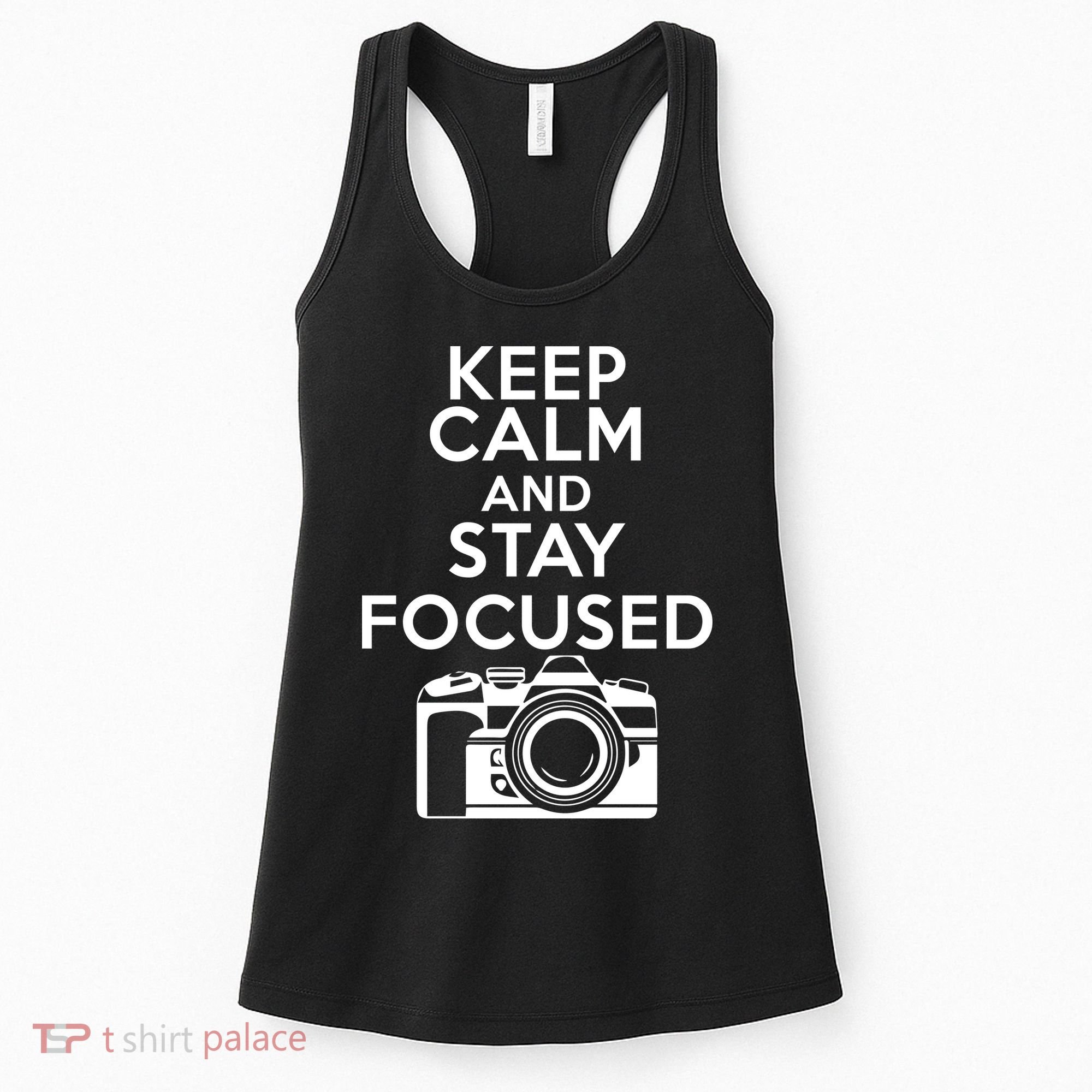 Keep Calm And Stay Focus Women's Tank Top