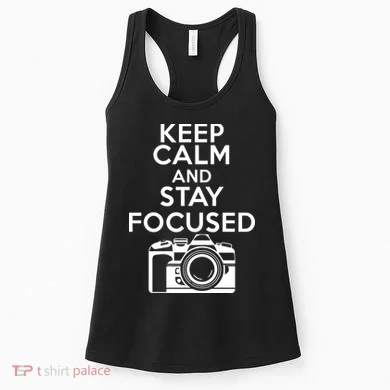 Keep Calm And Stay Focus Women's Tank Top