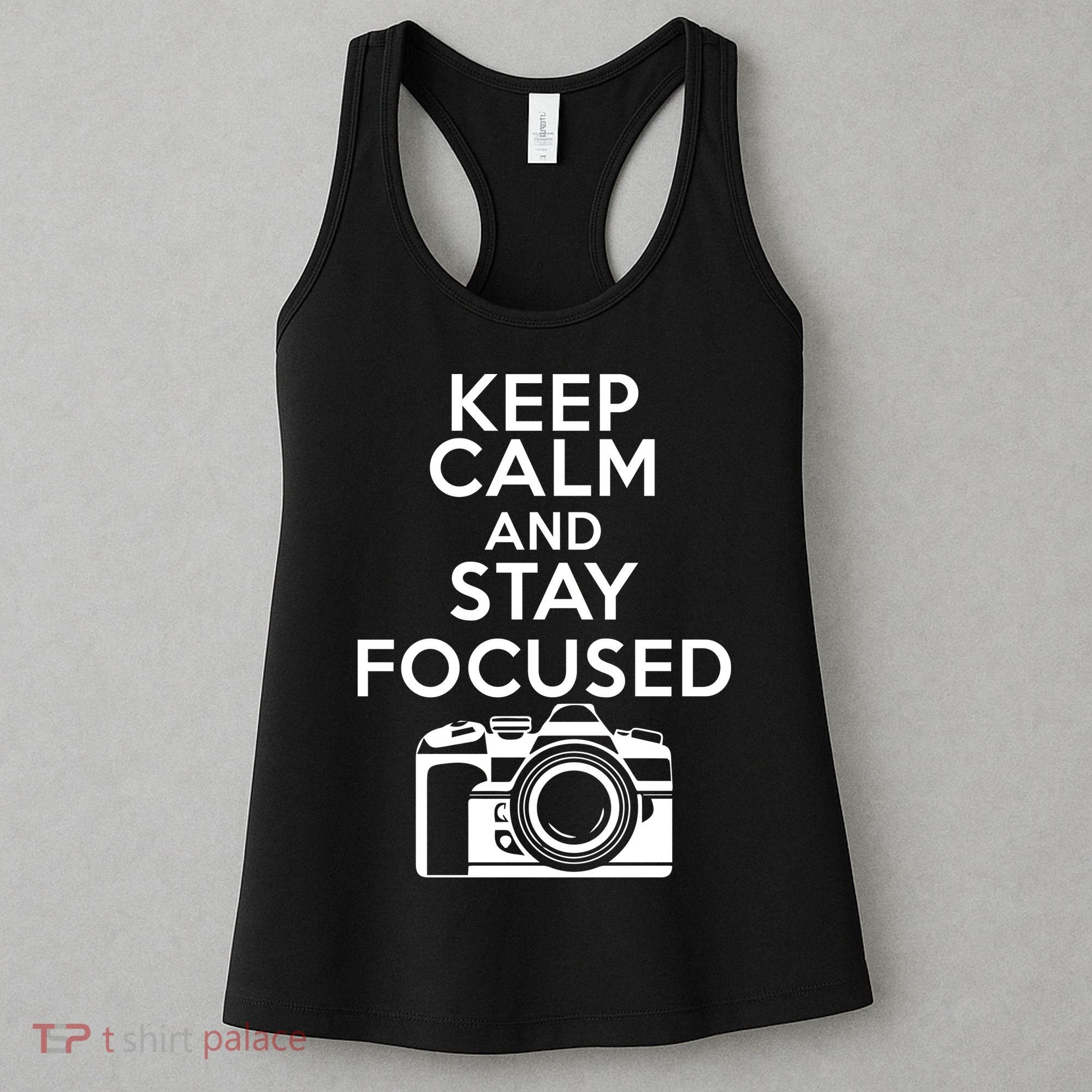 Keep Calm And Stay Focus Women's Tank Top