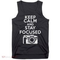 Keep Calm And Stay Focus Tank Top thumb 0