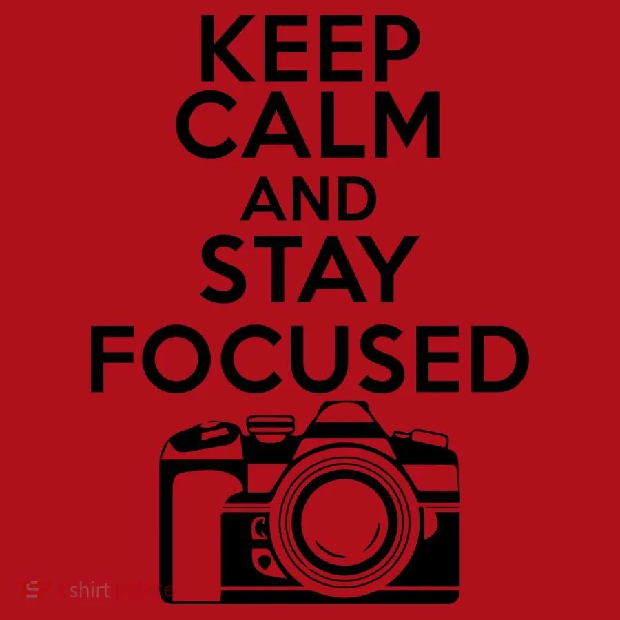 Keep Calm And Stay Focus Christmas Stocking