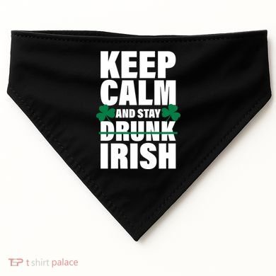 Keep Calm And Stay Irish USA-Made Doggie Bandana