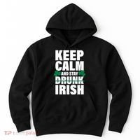 Keep Calm And Stay Irish Hoodie thumb 0