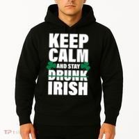 Keep Calm And Stay Irish Hoodie thumb 2