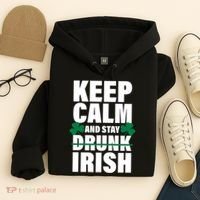 Keep Calm And Stay Irish Hoodie thumb 4