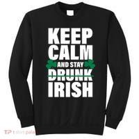 Keep Calm And Stay Irish Sweatshirt thumb 0