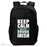 Keep Calm And Stay Irish Backpack thumb 0