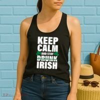Keep Calm And Stay Irish Women's Tank Top thumb 2