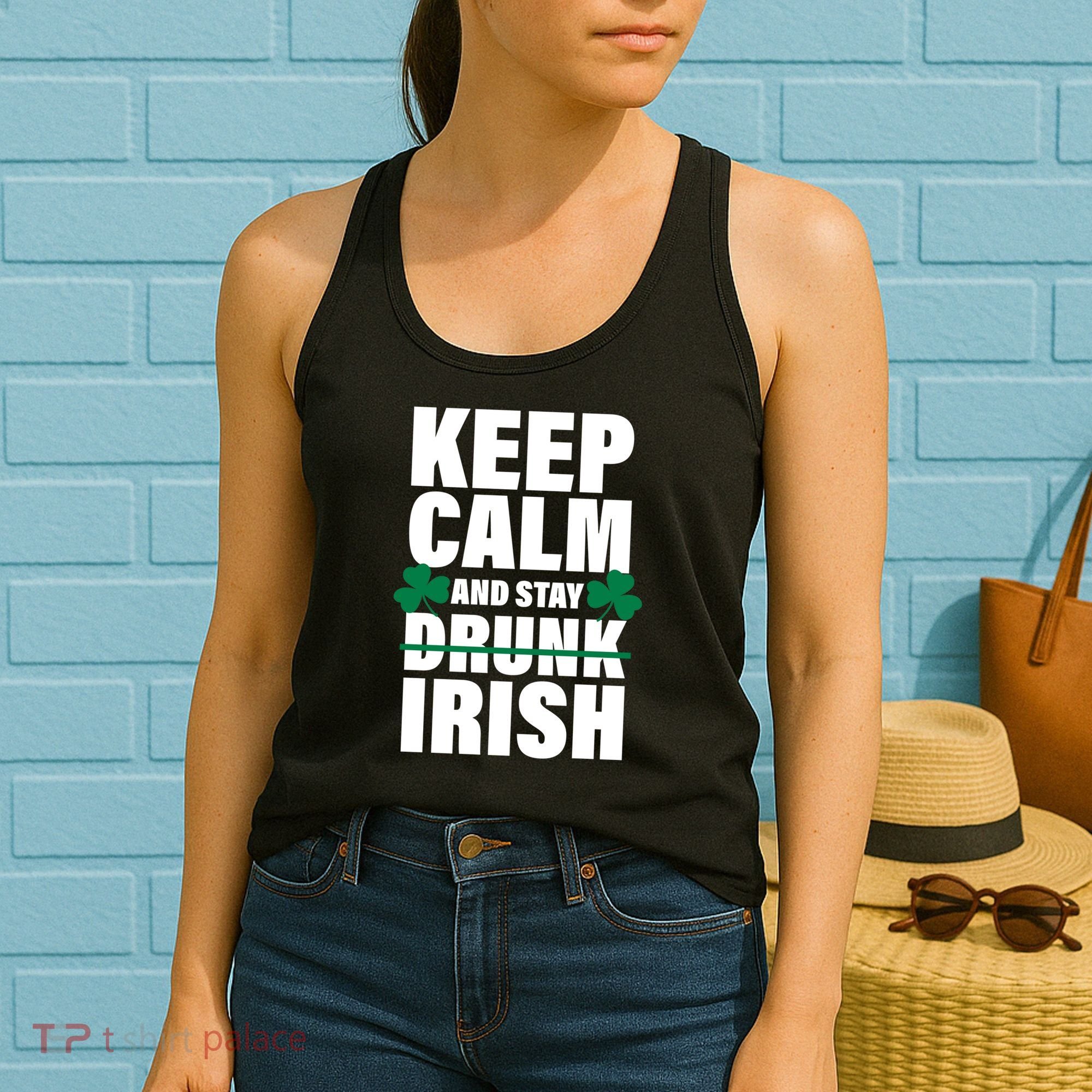 Keep Calm And Stay Irish Women's Tank Top