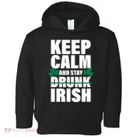 Keep Calm And Stay Irish Toddler Hoodie thumb 0