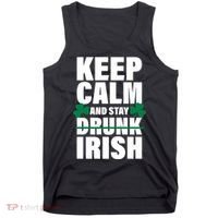 Keep Calm And Stay Irish Tank Top thumb 0