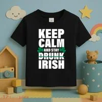 Keep Calm And Stay Irish Toddler T-Shirt thumb 3