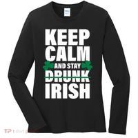 Keep Calm And Stay Irish Women's Long Sleeve Shirt thumb 0