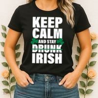Keep Calm And Stay Irish Women's T-Shirt thumb 2