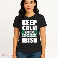 Keep Calm And Stay Irish Women's T-Shirt thumb 4