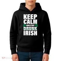 Keep Calm And Stay Irish Kids Hoodie thumb 4