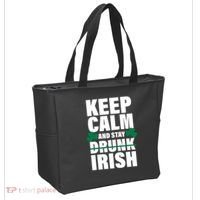 Keep Calm And Stay Irish Tote Bag thumb 2