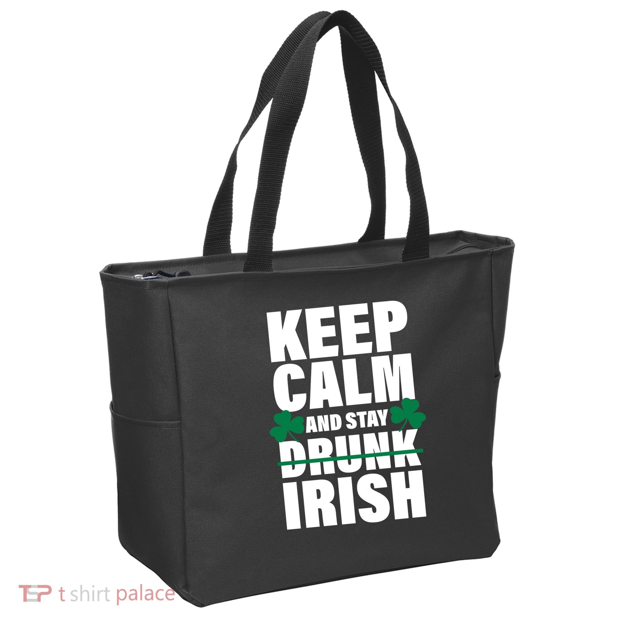 Keep Calm And Stay Irish Tote Bag