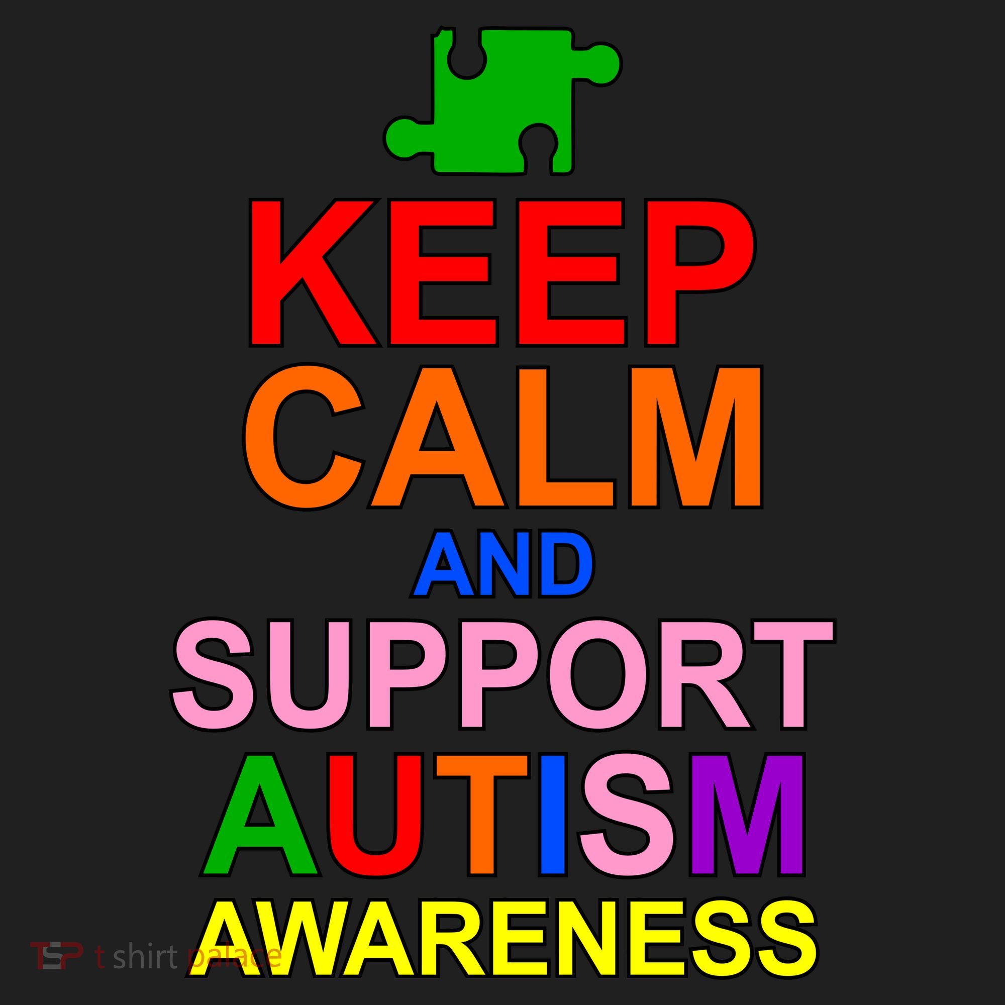 Keep Calm And Support Autism Awareness Hat