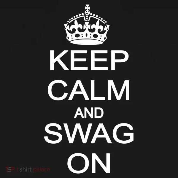 Keep Calm And Swag On Doggie Tank