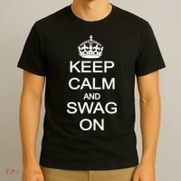 Keep Calm And Swag On T-Shirt thumb 3