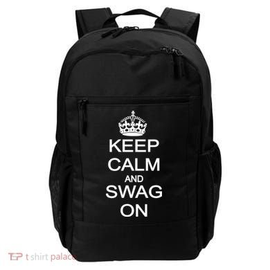 Keep Calm And Swag On Backpack