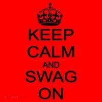 Keep Calm And Swag On Santa Hat thumb 1