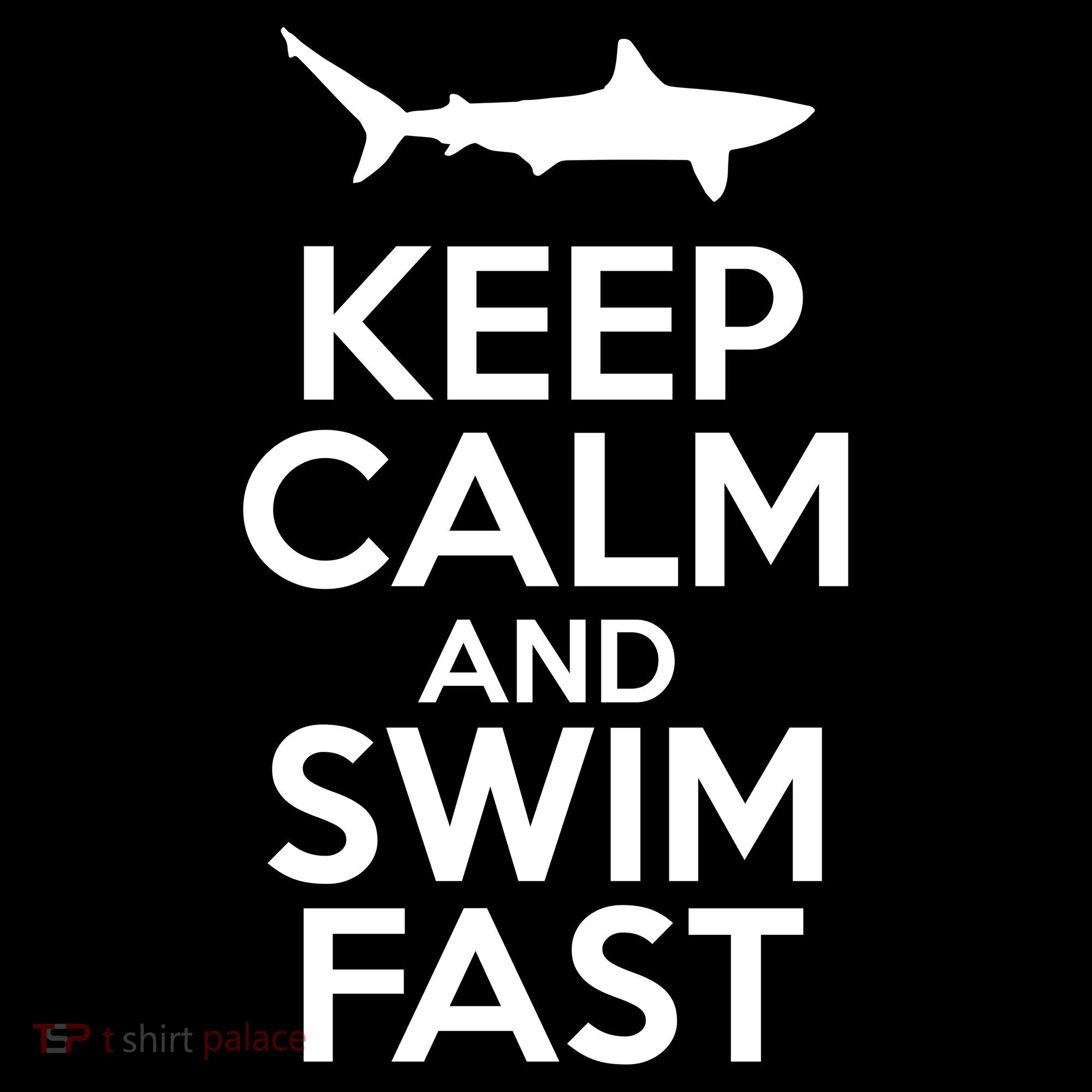 Keep Calm And Swim Fast Pajama Set