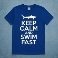 Keep Calm And Swim Fast T-Shirt thumb 5