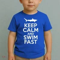 Keep Calm And Swim Fast Toddler T-Shirt thumb 2