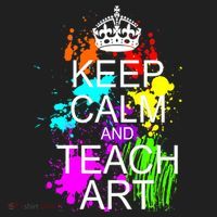 Keep Calm And Teach Art Women's Sweatshirt thumb 2
