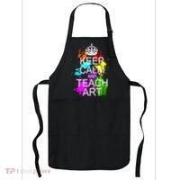 Keep Calm And Teach Art Apron thumb 0