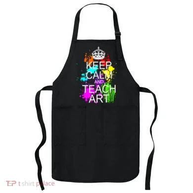 Keep Calm And Teach Art Apron