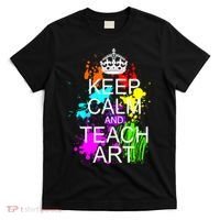 Keep Calm And Teach Art T-Shirt thumb 0
