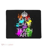 Keep Calm And Teach Art Mousepad thumb 0