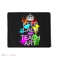Keep Calm And Teach Art Mousepad thumb 0
