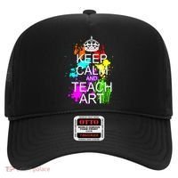 Keep Calm And Teach Art Hat thumb 0
