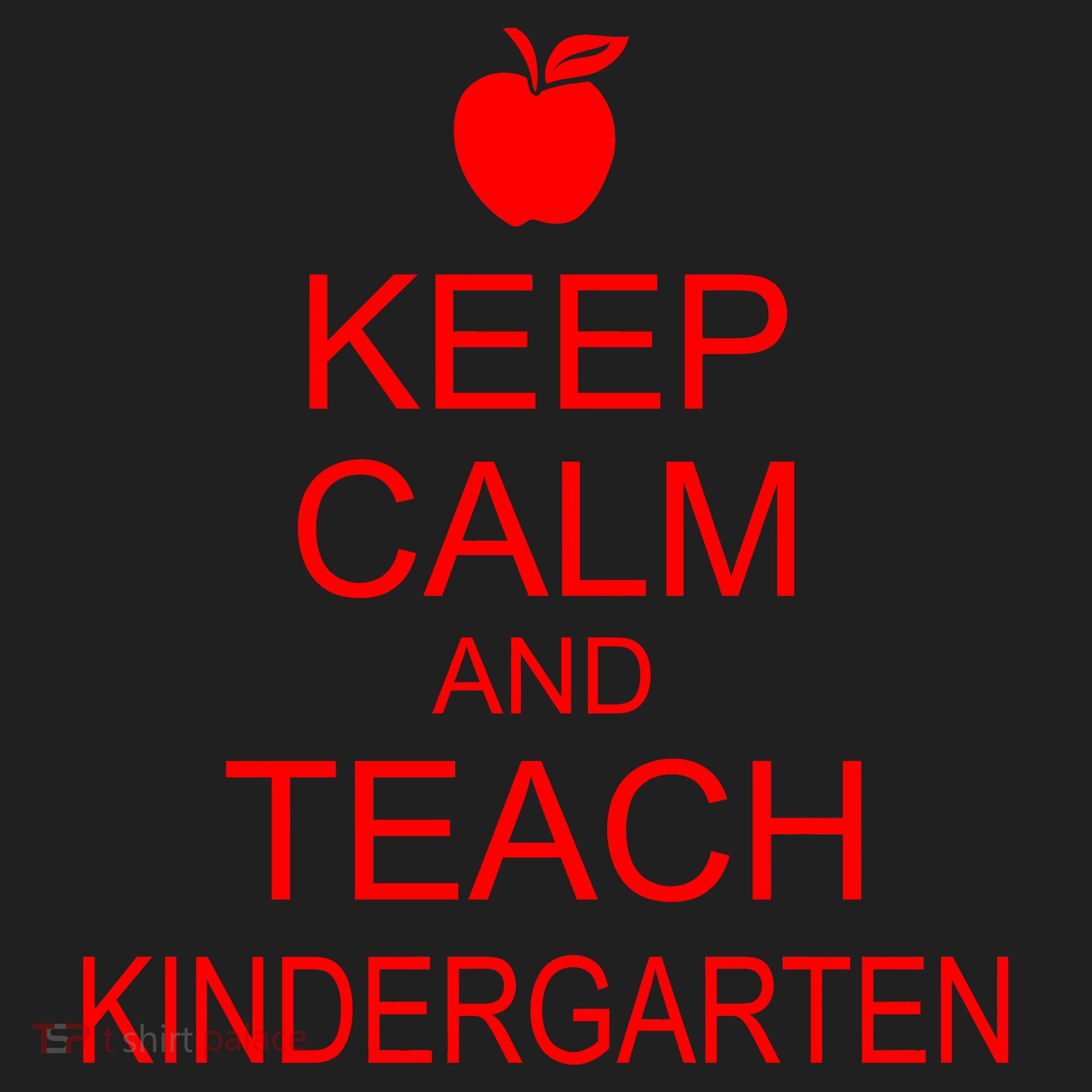 Keep Calm And Teach Kindergarten Women's Sweatshirt