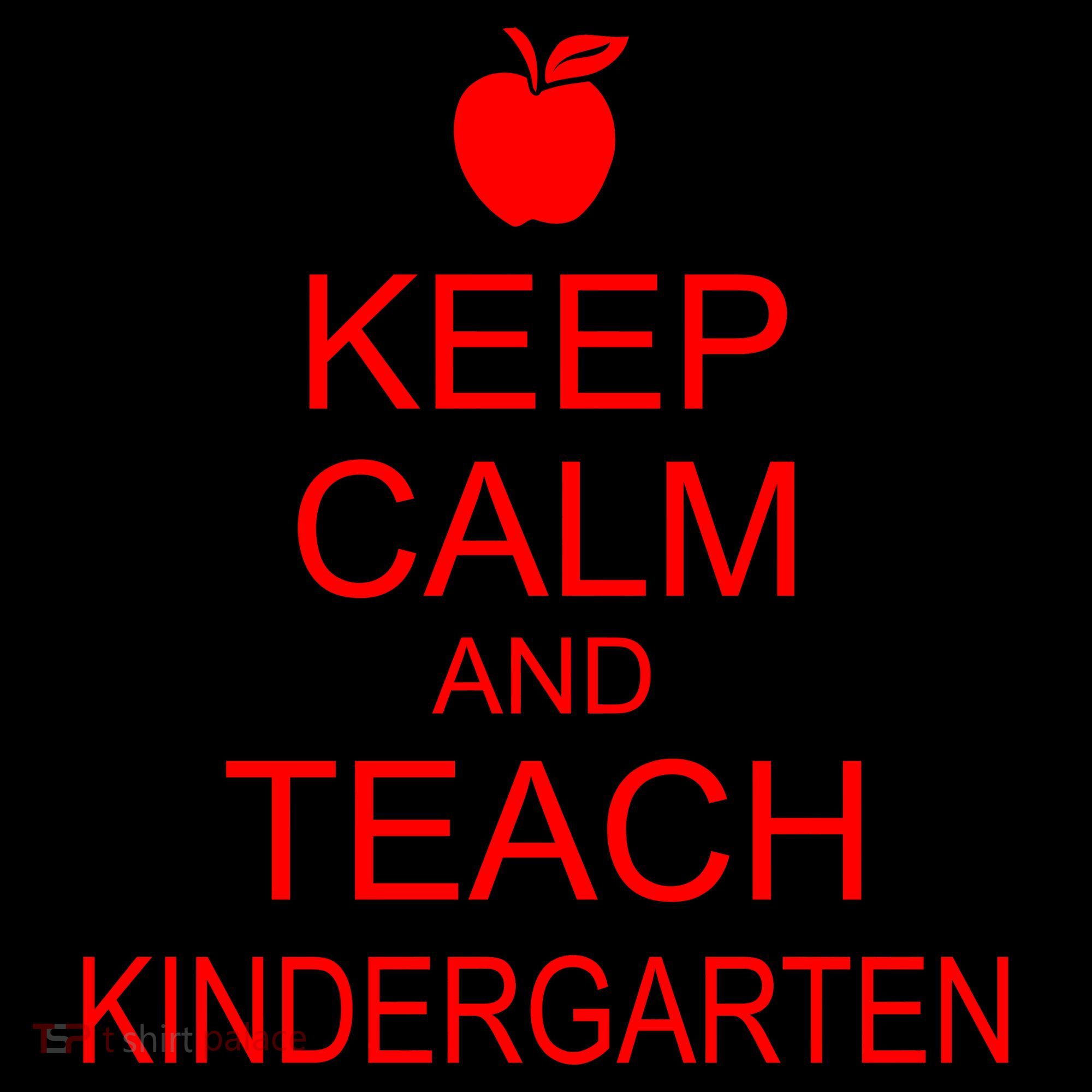 Keep Calm And Teach Kindergarten Ornament