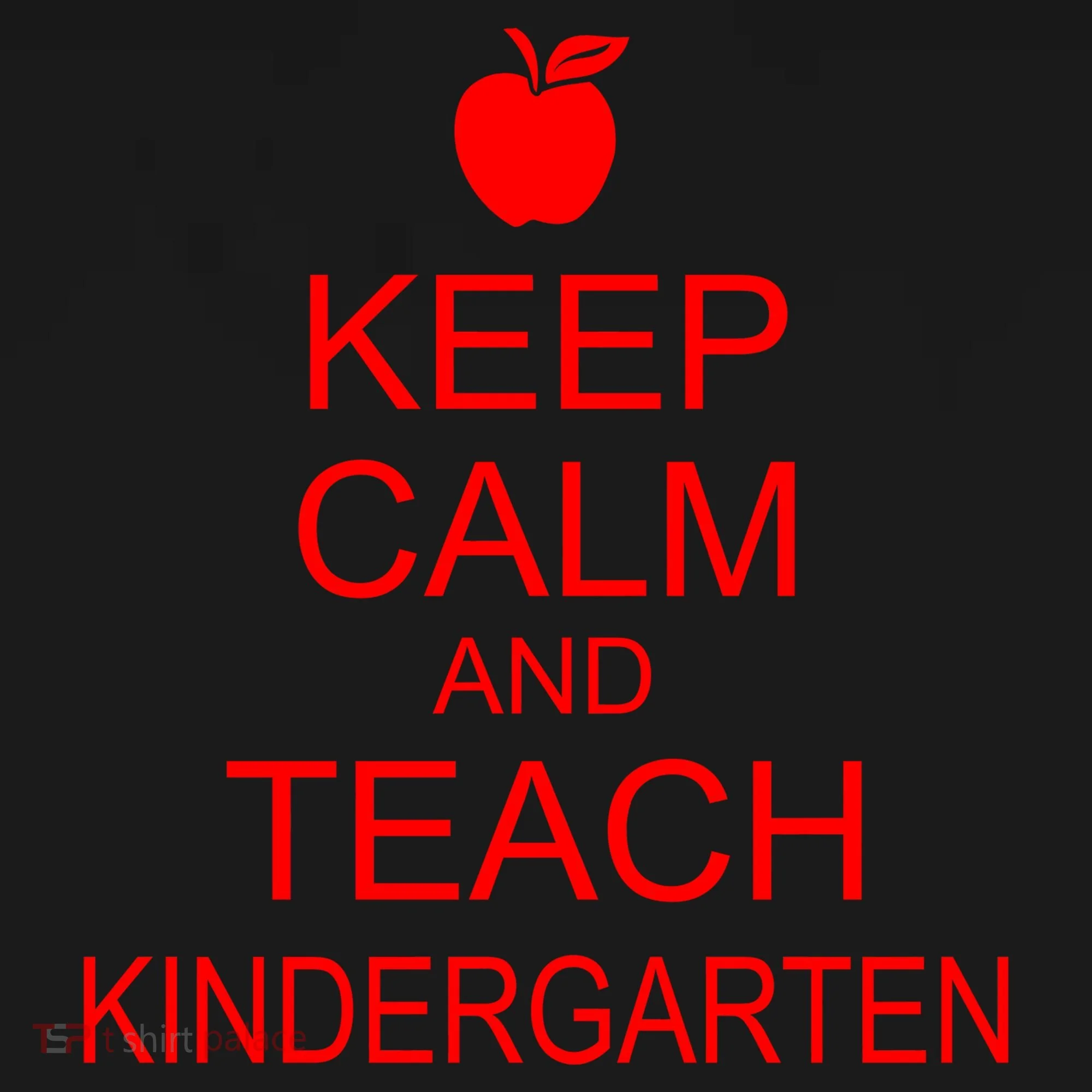 Keep Calm And Teach Kindergarten Toddler Hoodie